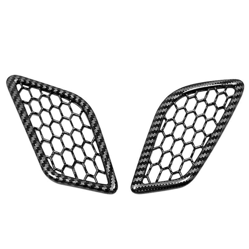 Carbon Fiber Instrument Outlet Vent Trim for Nissan Rogue 2021-2022