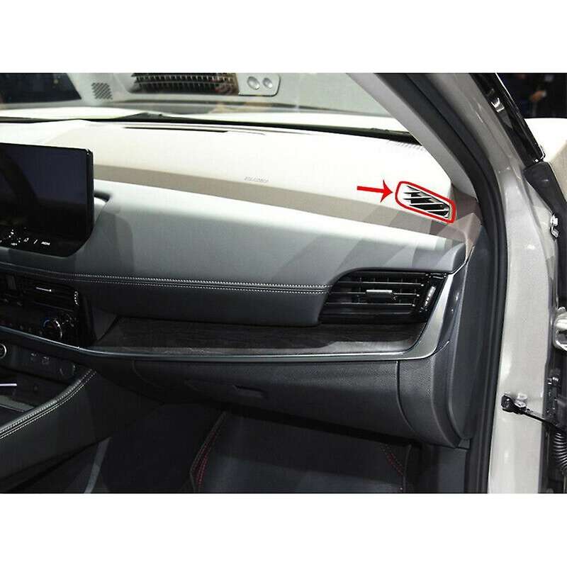 Carbon Fiber Instrument Outlet Vent Trim for Nissan Rogue 2021-2022