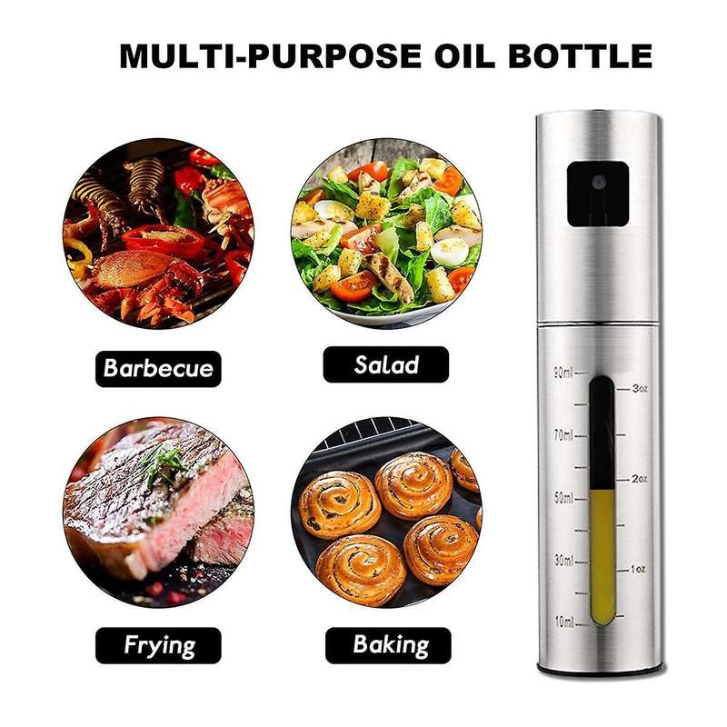 Oil Sprayer for Cooking - Oil Spray Bottle, 100ml Olive Oil Sprayer