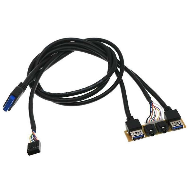 60cm Panel Usb3.0+usb3.0+hd Audio Jack Ports I/o Board+internal Wire
