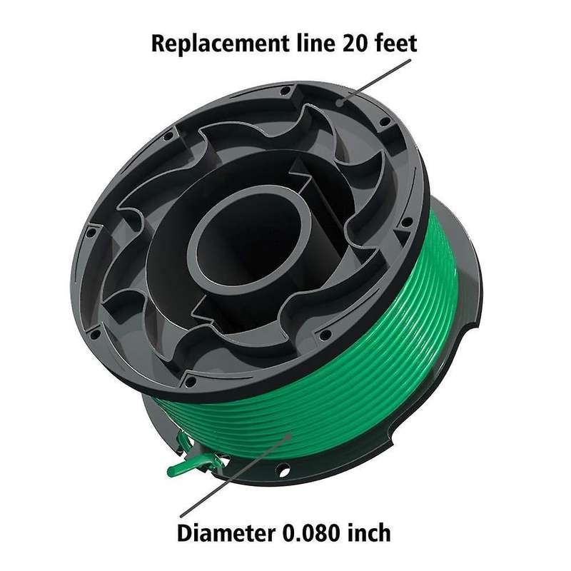 4 Pack Weed Eater String Compatible with Black&decker Gh3000 Trimmers