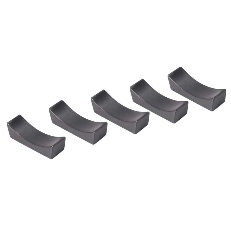 5 Pcs Stainless Steel Chopsticks Rest Holder,table Decor,black