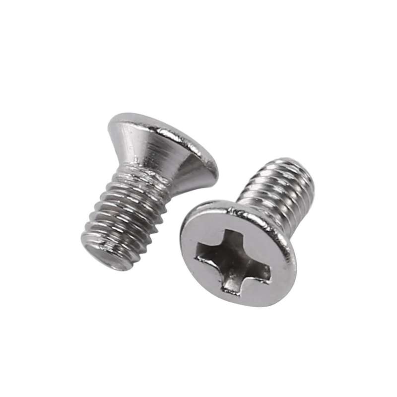 M3 X 6mm Phillips Flat Head Countersunk Bolts Machine Screws 100pcs