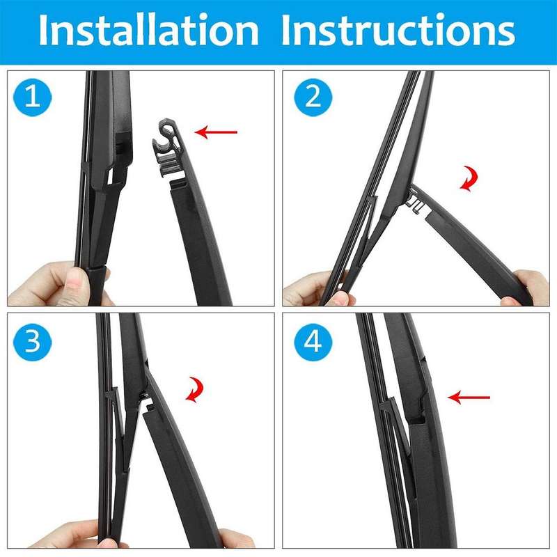 Wiper Blade Arm Set for Mazda 5 6 Estate for Ford I-max for Kia Forte