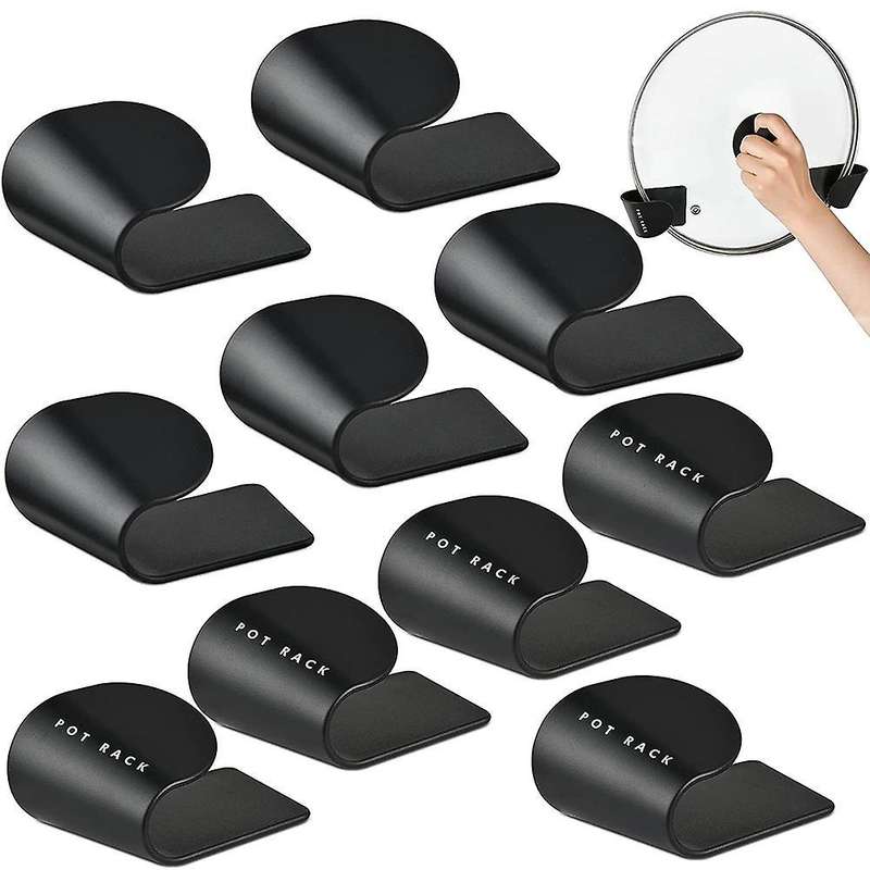 Pot Lid Holder, 5 Pairs Pot and Pan Organizer for Cabinet