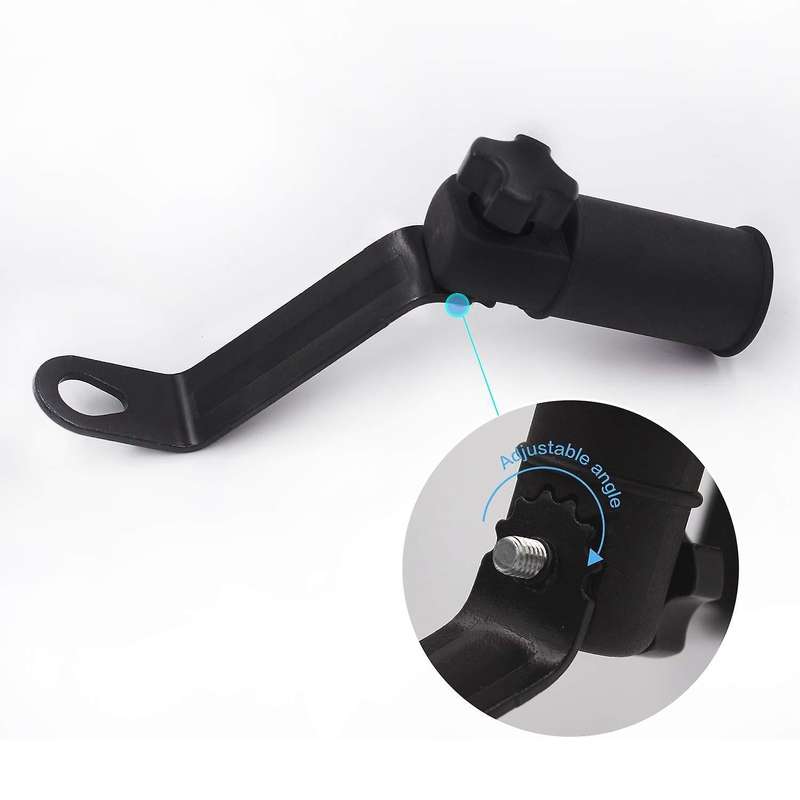 2pcs 10mm Bolt Motorcycle Mirror Bracket for 22mm 8/7 Inch Handlebar