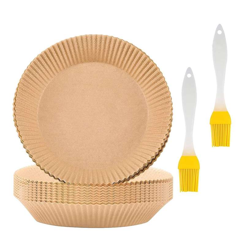 Air Fryer Paper Liners,100pcs Disposable Paper Liner for Air Fryer