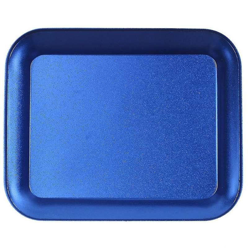 Screw Tray with Magnetic Pad for Rc Model Car Repair Tool Blue