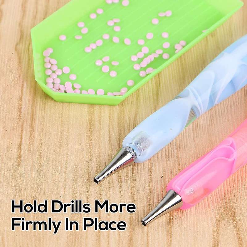 6pcs Single Placers for Diamond Painting Accessories, Alloy Tips