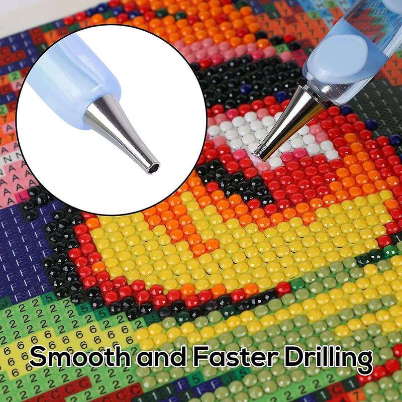 6pcs Single Placers for Diamond Painting Accessories, Alloy Tips