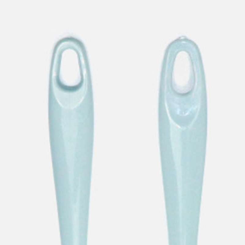 3 Pieces/set Baking Spatula Batter Silicone Spatula Brush Mixing Blue