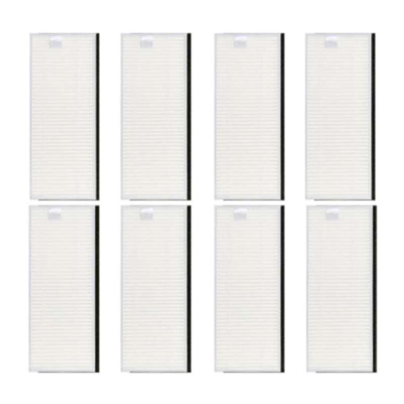 8pcs Hepa Filter Replacement Parts for Ecovacs Deebot