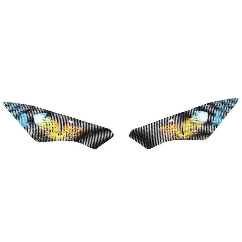 Motorcycle Headlight Protection Sticker Headlights Eye Body Sticker A