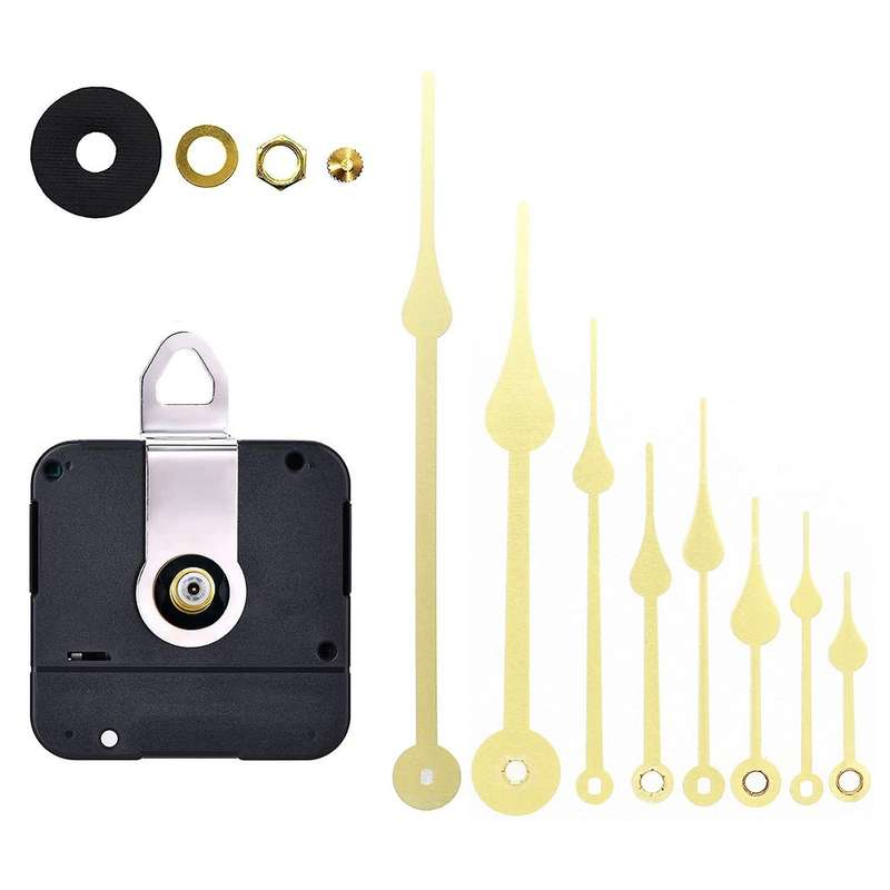 31mm Quartz Movement with 4 Pairs Gold Hands Diy Clock Repair