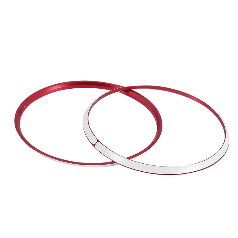 5pcs Car Air Vent Outlet Ring Trim for Benz Amg A B Class Cla Gla