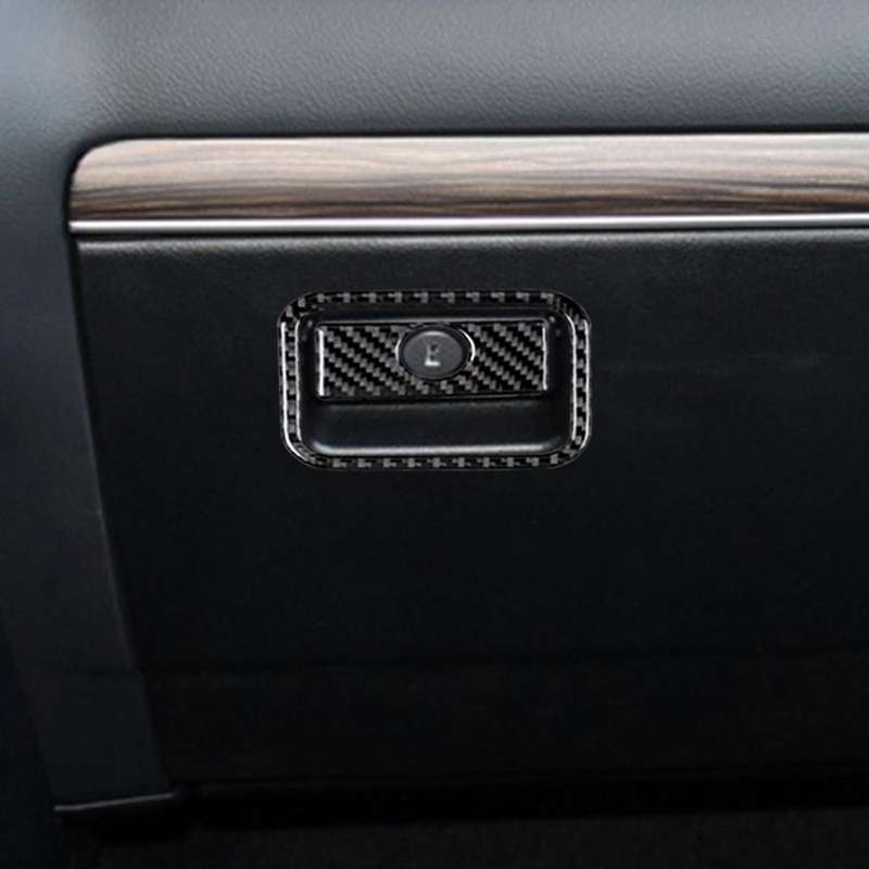 Car Passenger Seat Storage Box Trim Frame Cover Decals Stickers