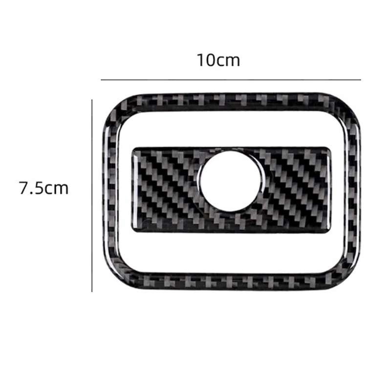 Car Passenger Seat Storage Box Trim Frame Cover Decals Stickers