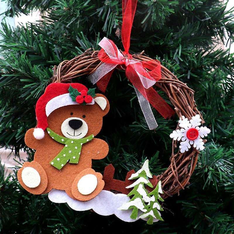 Christmas Decorations Christmas Cane Garland Cane Ring Decoration