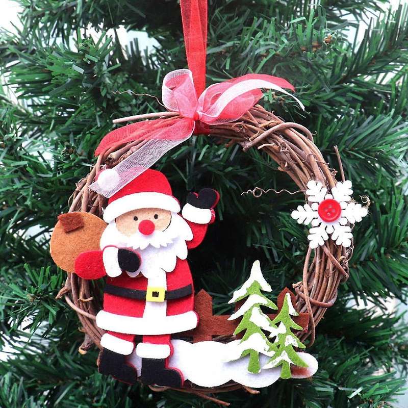 Christmas Decorations Christmas Cane Garland Cane Ring Decoration