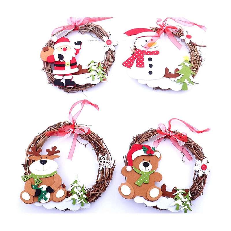 Christmas Decorations Christmas Cane Garland Cane Ring Decoration