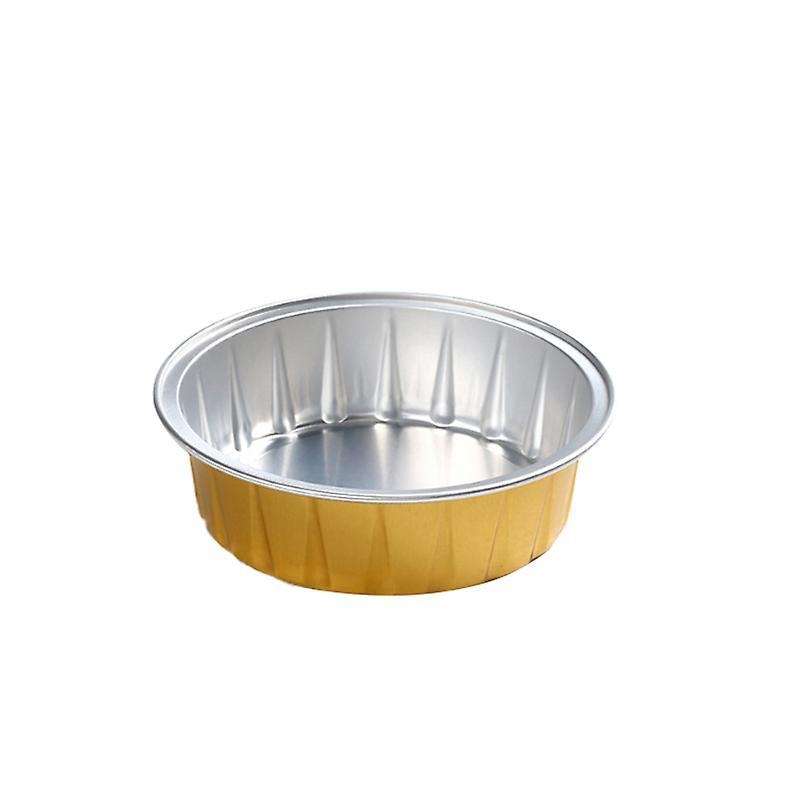 50pcs Disposable Aluminum Foil Bowl Baking Barbecue Aluminum Foil Box