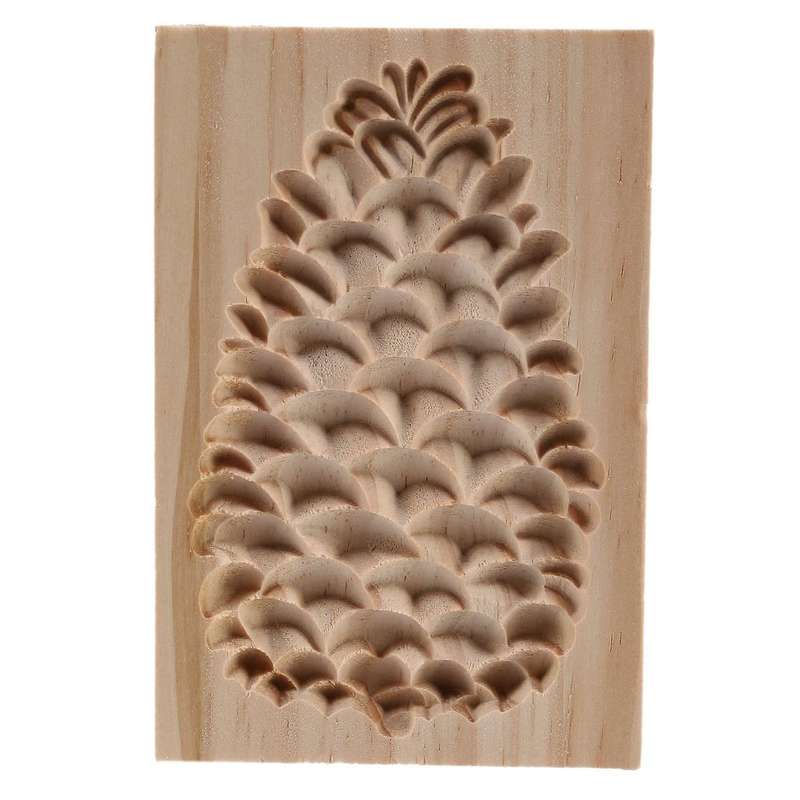 Kitchen Wooden Cookie Mold Wooden Gingerbread Cookie Mold B