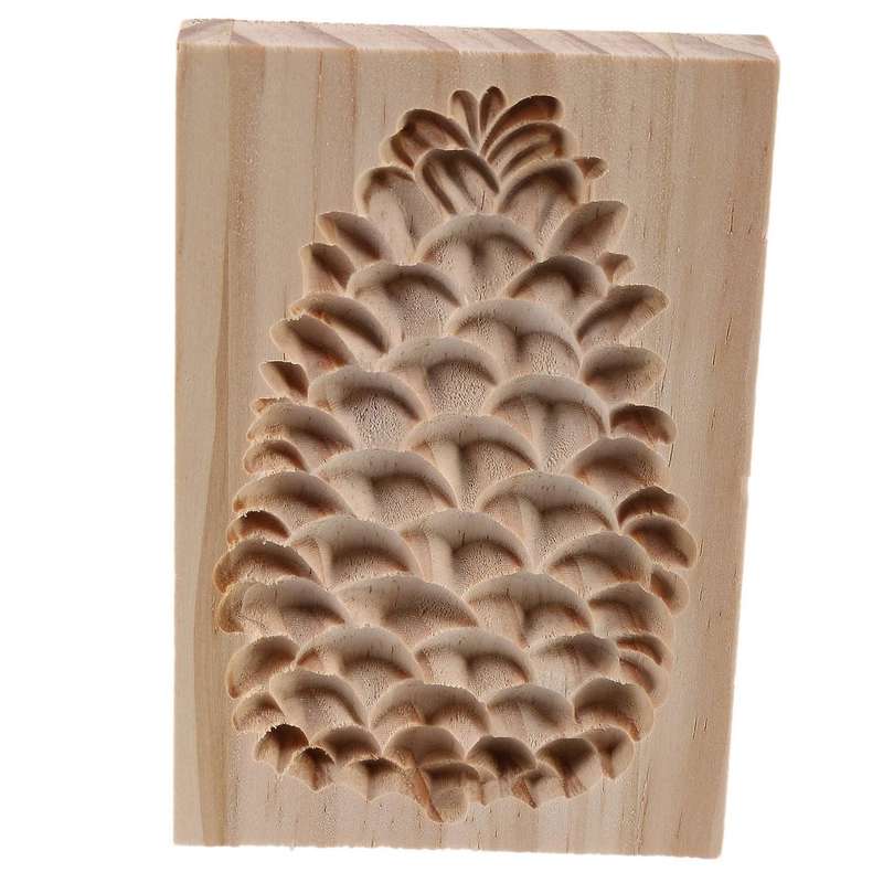 Kitchen Wooden Cookie Mold Wooden Gingerbread Cookie Mold B