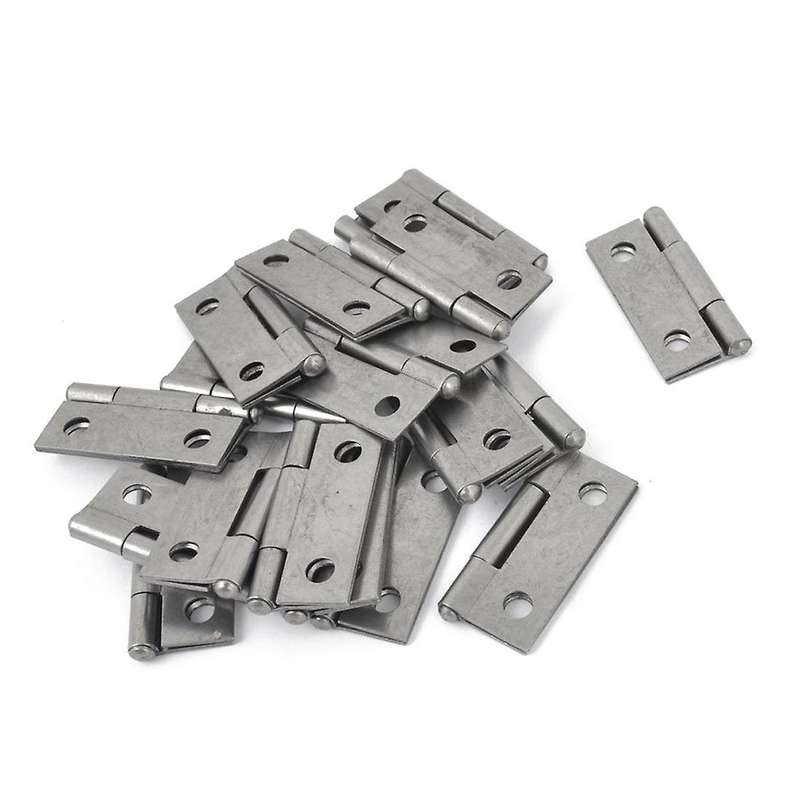 Rectangle Folding Closet Cabinet Door Hinge Hardware 1.5" 20 Pcs