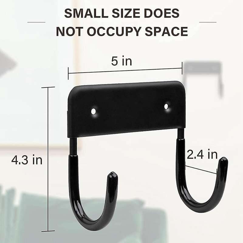 Ironing Board Hanger Iron Board Wall Mount for Laundry Rooms Black