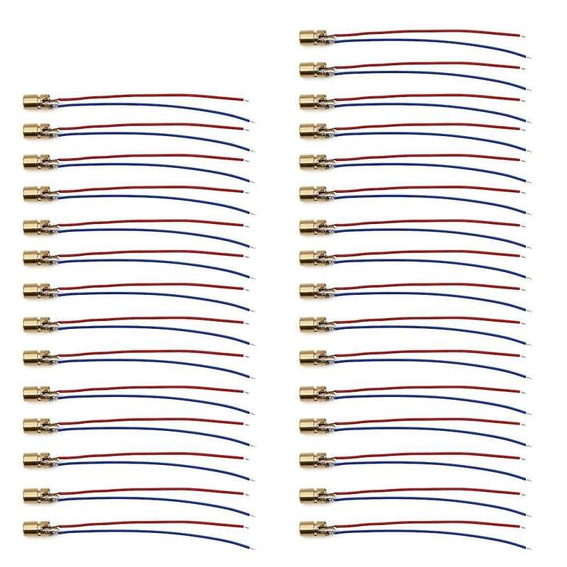 Laser-diode, 30pcs Mini Red-laser Diode-laser, 5v 650nm 5mw