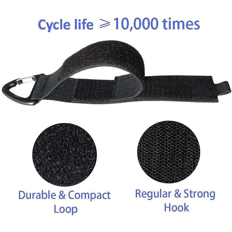 8pc Extension Cord Holder Organizer,16-inch Hook & Hanger with Buckle