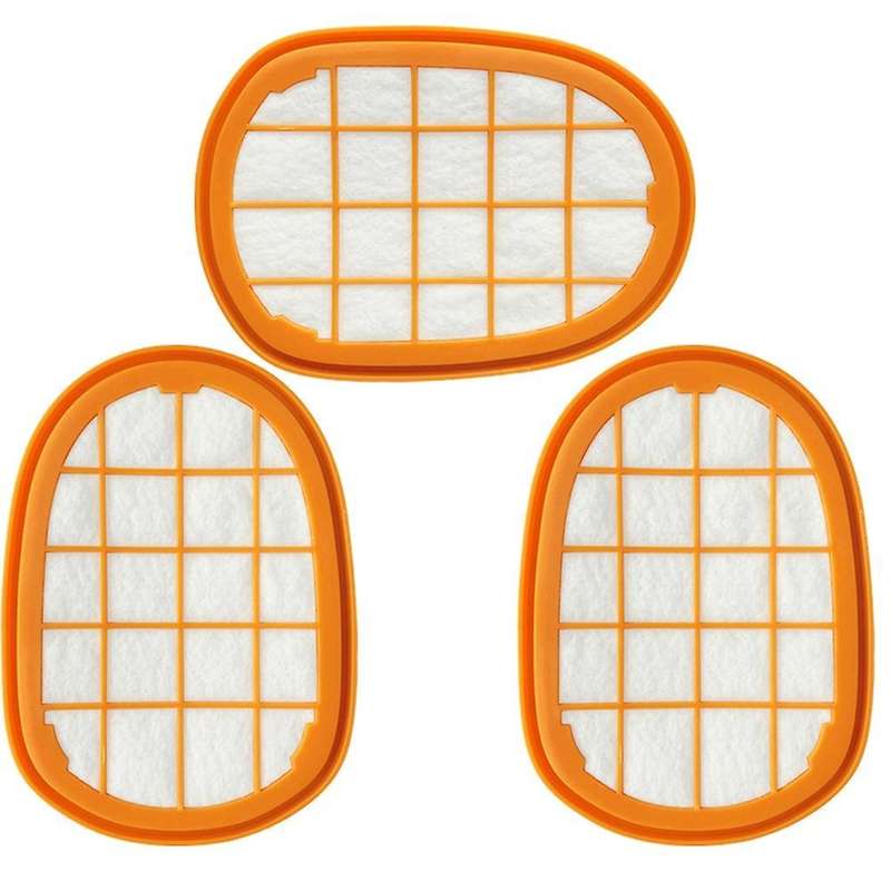 3pcs Dust Cotton Filter for Philips Fc6812 6814 6823 6827 6908 Vacuum