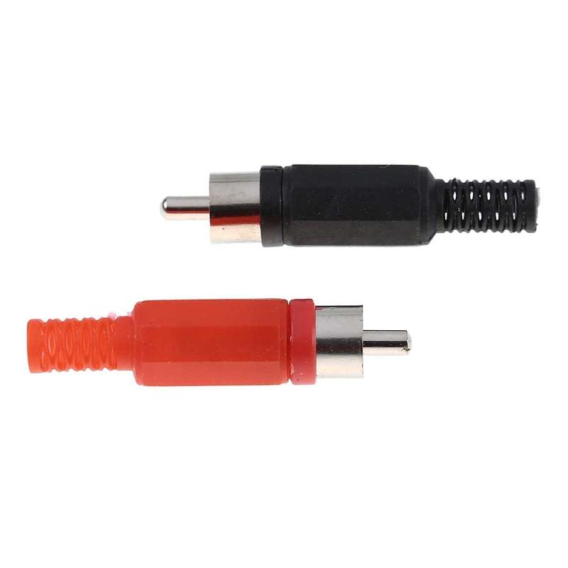 Jack Panel Mount Rca Female Socket Connectors Adapter 20pcs