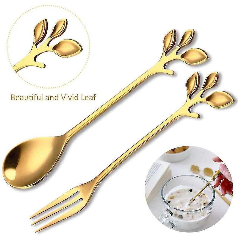 Appetizer Forks Metal Dinner Forks for Dessert Coffee Tea Stirring