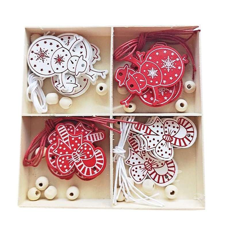 Crafts Wooden Christmas Gifts Interior Decorations Diy Wood Chips 9