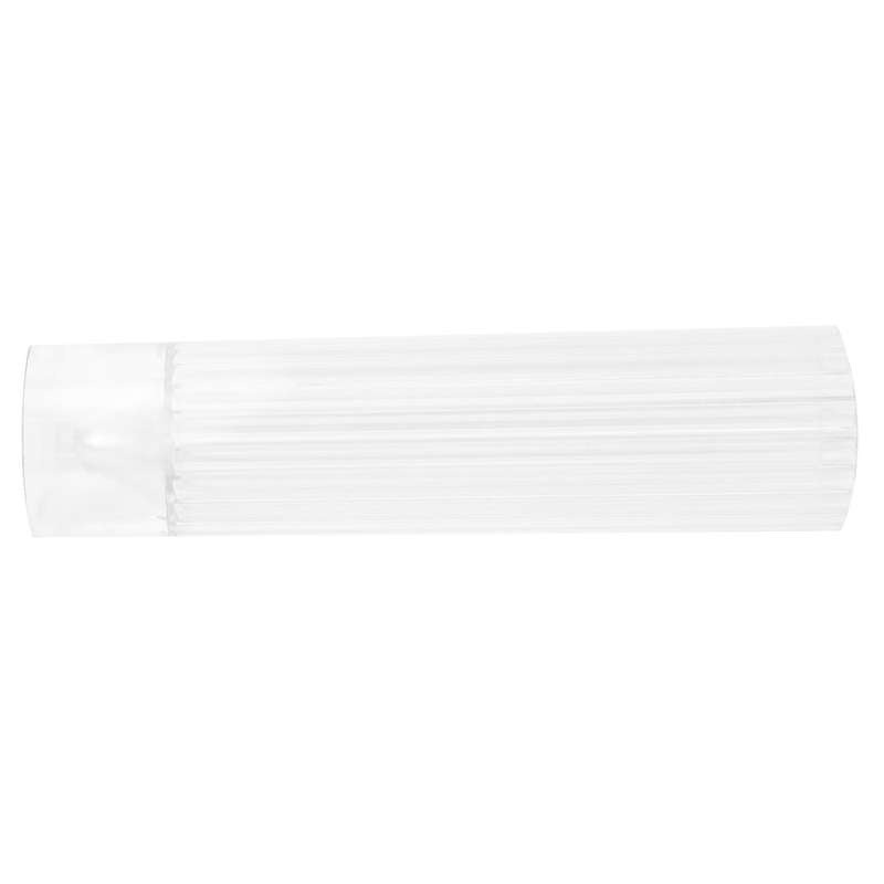 Pillar Candle Mold Cylinder Rib Plastic Candle Molds 6 Inch