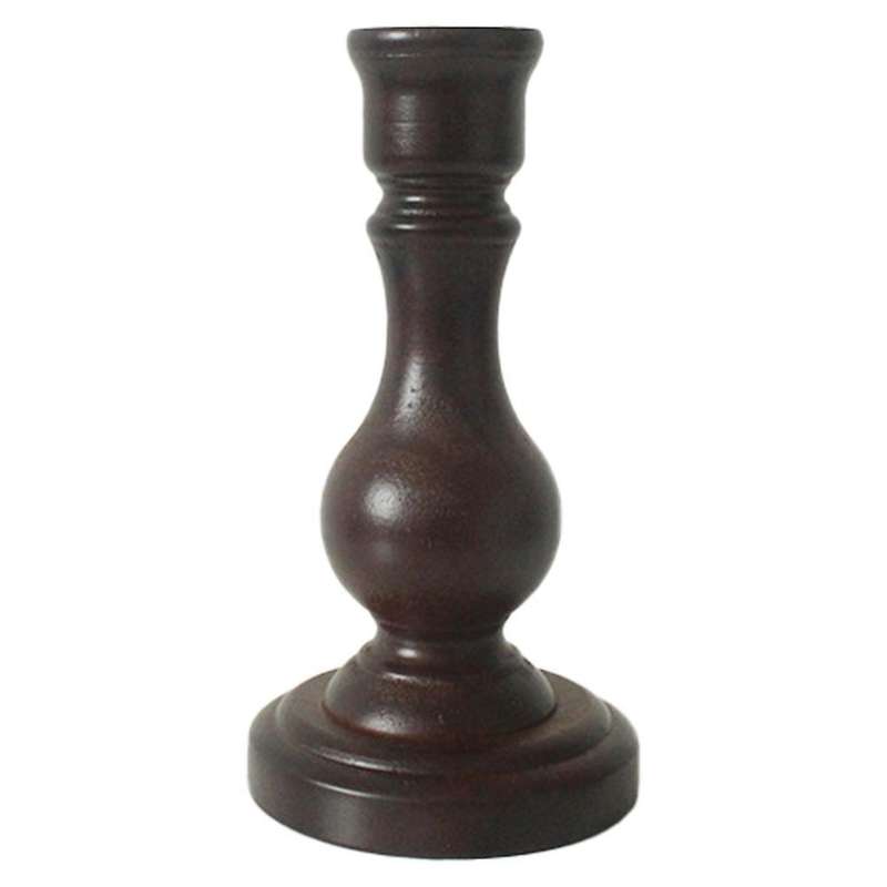 Solid Wood Candlestick Decoration Simple Candlestick Petty,g