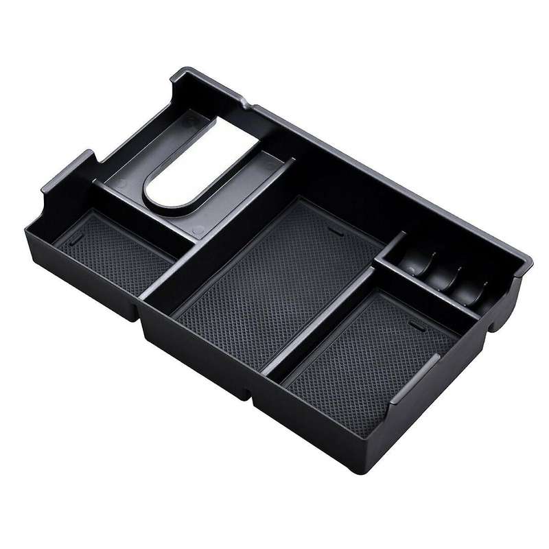 For 2014-2019 2020 Toyota Tundra Armrest Storage Box Tray Glove Box