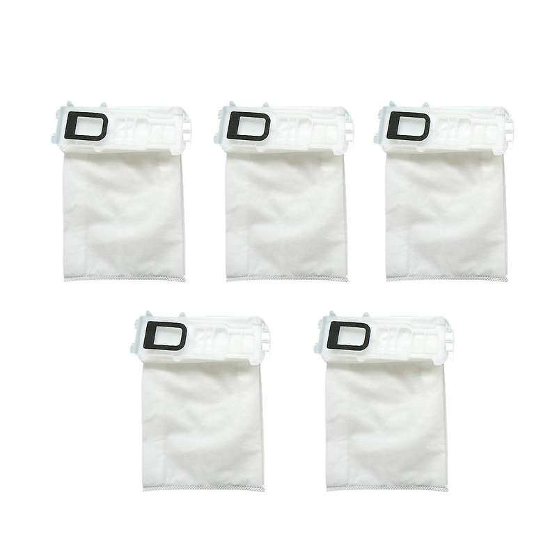 5 Pcs Vacuum Cleaner Dust Bags for Vorwerk Vk135 Robot Vacuum Parts