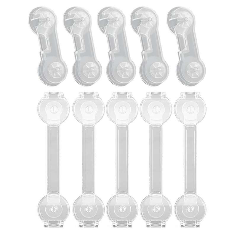 Cabinet Locks for Babies, Baby Proofing Safety Locks, 10 Pack