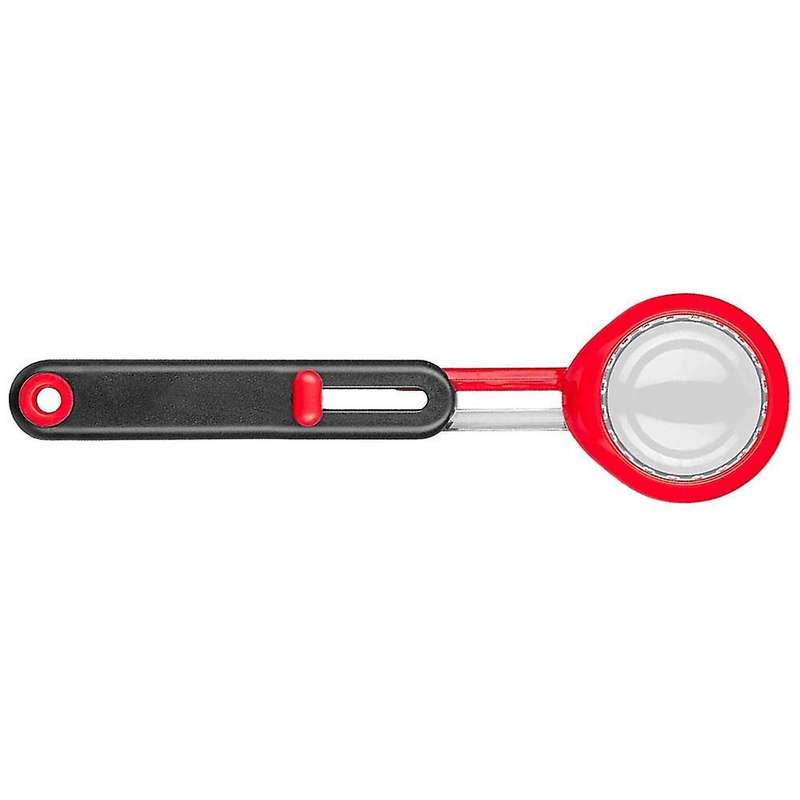 Powder Adjustable Lever Measuring Spoon, Measuring Scoop (red)