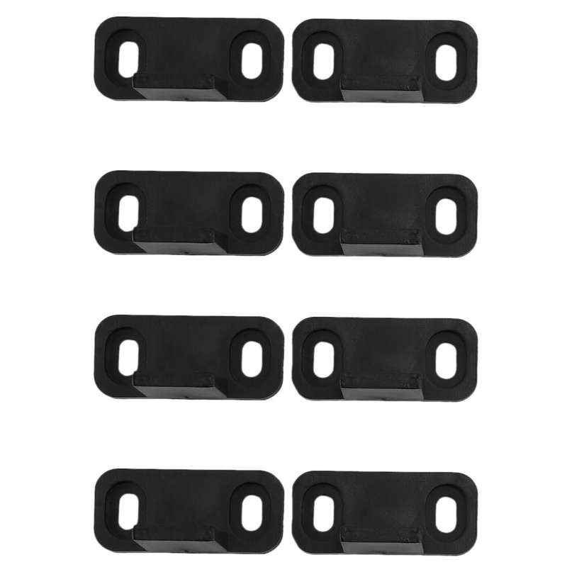 4 Set Sliding Barn Door Bottom Dual Clip Floor Mounted Guide Hardware