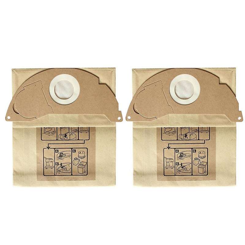 2pcs Dust Bag Replacement Parts for Karcher A2004 Wd 2250 Mv4 Vacuum