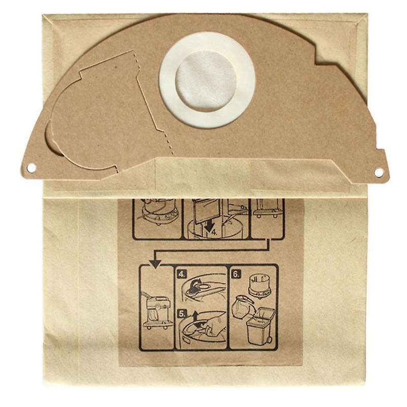 2pcs Dust Bag Replacement Parts for Karcher A2004 Wd 2250 Mv4 Vacuum