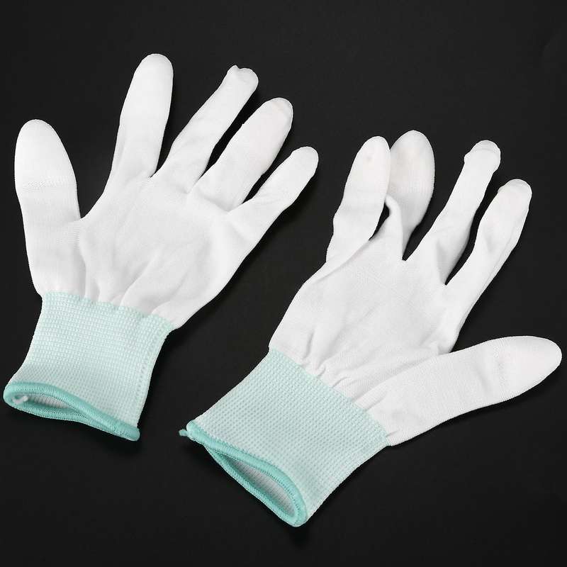 Anti Static Anti Skid Esd Electronic Labor Working Glove Size: M