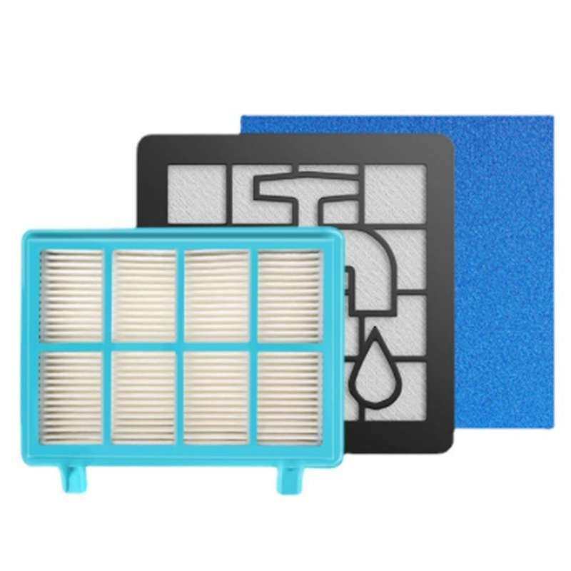 1pcs Filter Set for Philips Powerpro Compact Fc9331 Fc9332 Fc8010