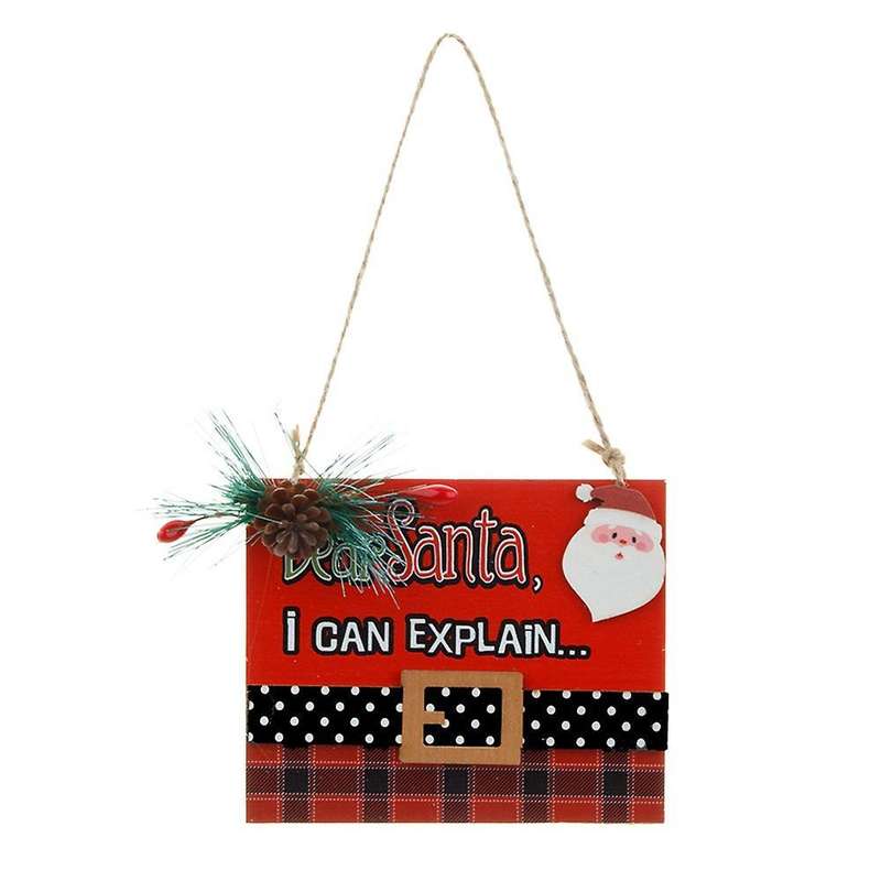 Hanging Christmas Ornament for Xmas Tree Decor Pendant Home , B
