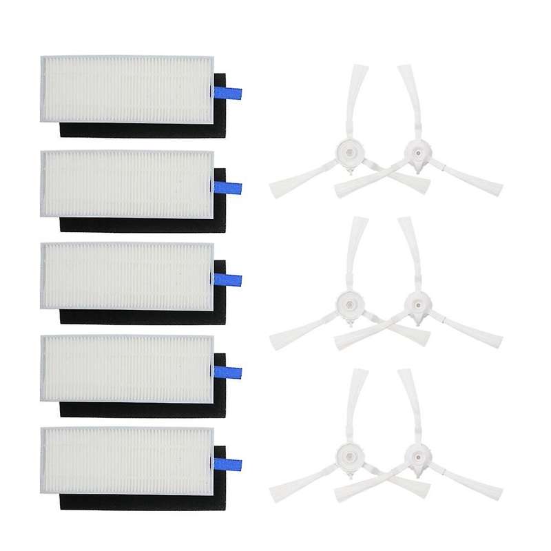 For Qihoo 360 S6 Hepa Filter Side Brush Kit Robotic Vacuum Cleaner