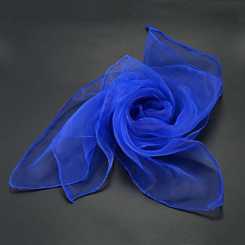 Plain Chiffon Neck Scarf Head Scarves 70 Cm X 70cm (watermelon Red)