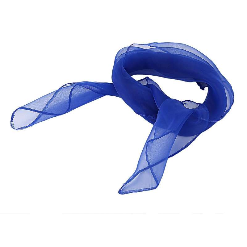 Plain Chiffon Neck Scarf Head Scarves 70 Cm X 70cm (watermelon Red)
